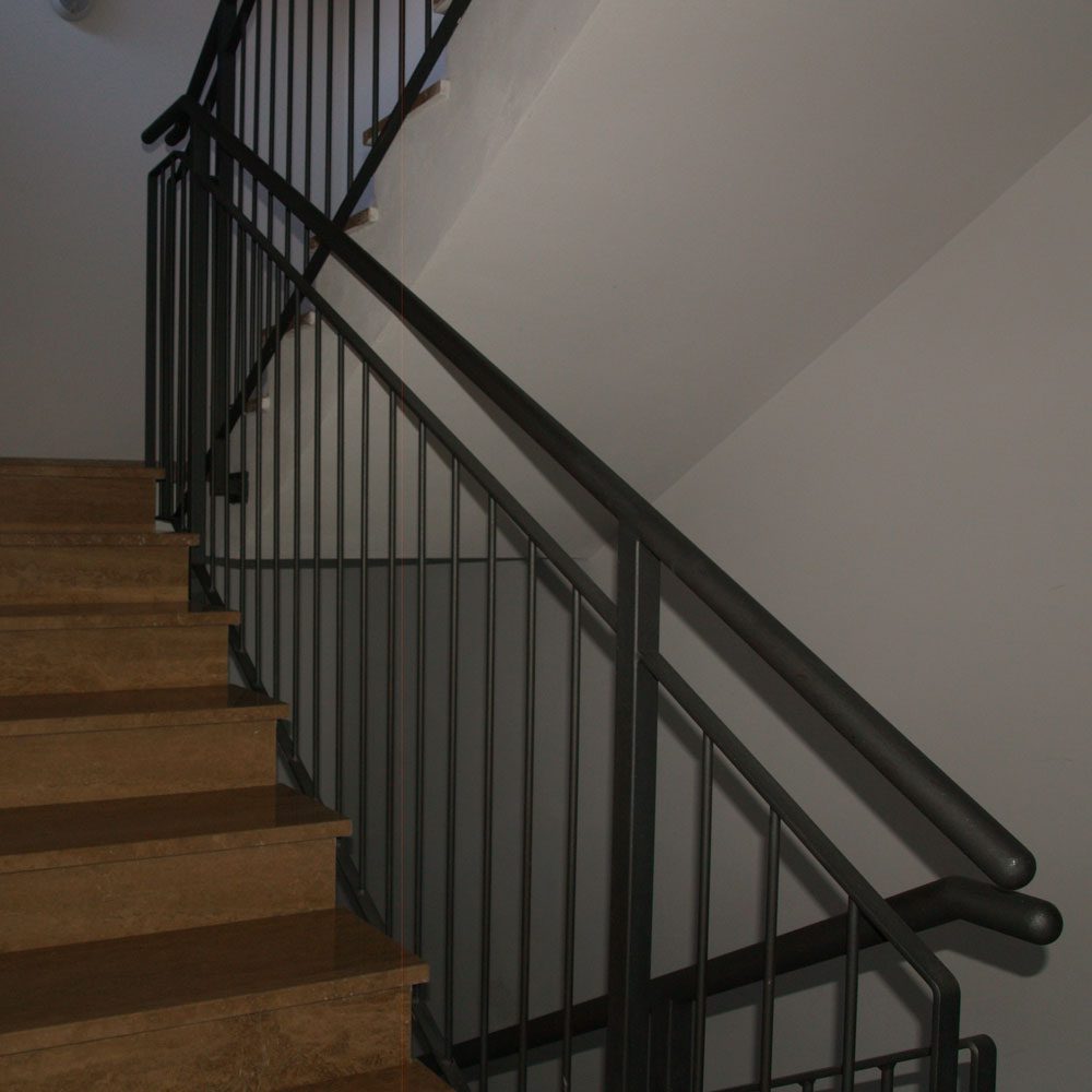 metallbau geländer treppenhaus